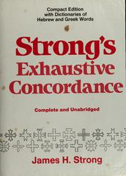 strongs exhaustive concordance